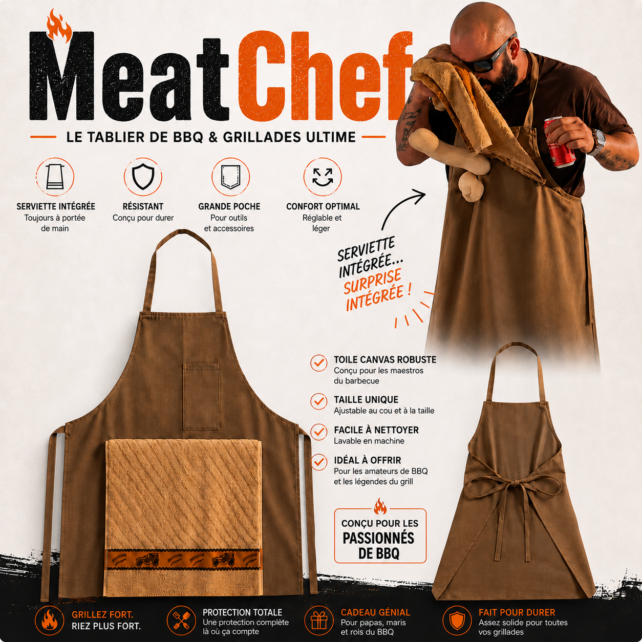 MeatChef™ - Tablier
